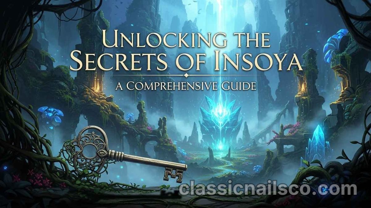 Unlocking the Secrets of Insoya: A Comprehensive Guide